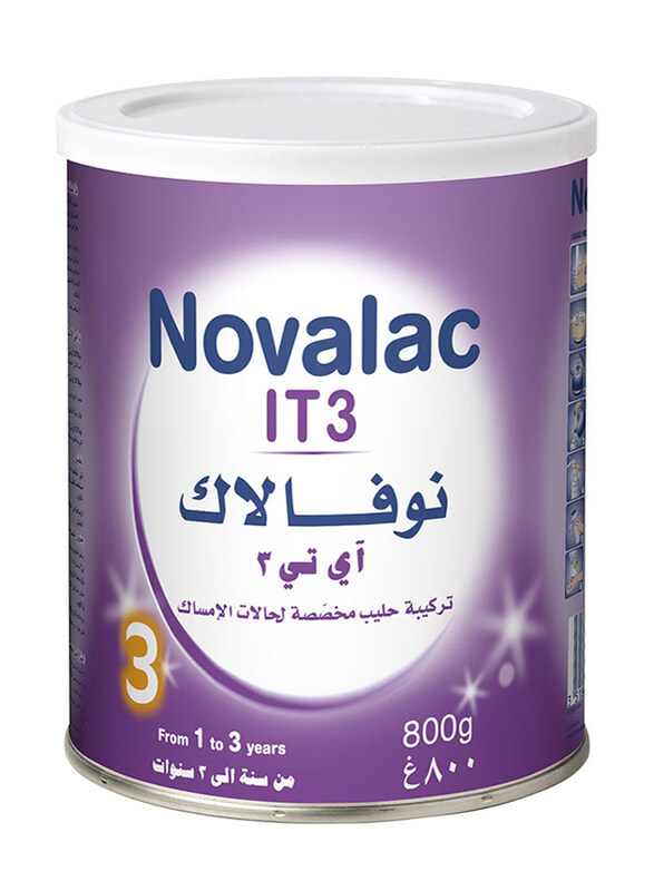 

Novalac IT3 Milk Formula, 1-3 Years, 800g