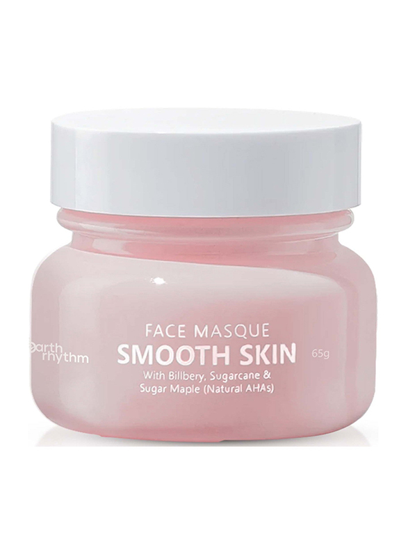 Earth Rhythm Face Masque Smooth Skin with Bilberry Sugarcane & Maple AHAs, 65gm