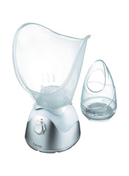 Beurer FS50 Facial Sauna Inhaler, White/Silver