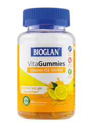 Bioglan Vitagummies Vitamin D3 1000IU Food Supplement, 60 Gummies