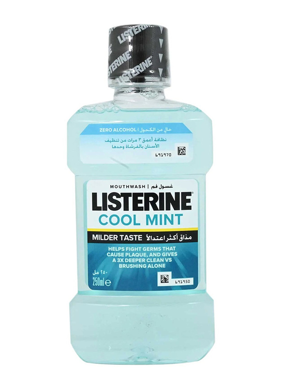 Listerine Zero Cool Mint Mouth Wash, 250ml