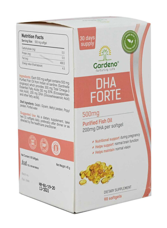 

Gardeno Dha Forte Dietary Supplements, 90 Softgels