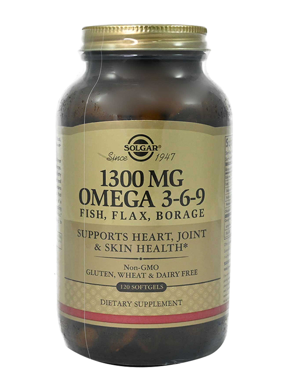 

Solgar Omega 369 Fish Flax Borage, 120 Softgels