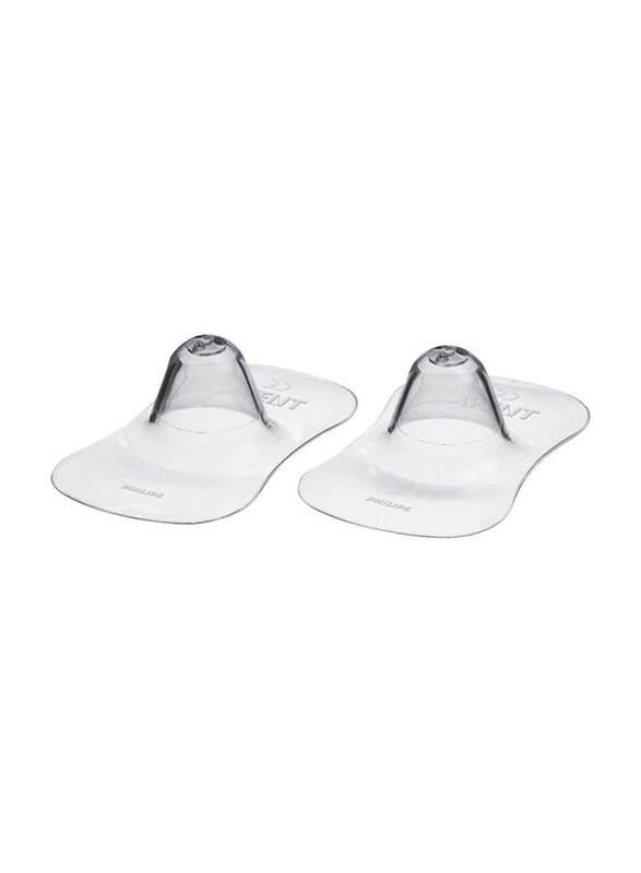 

Avent Silicone Nipple Shield Protector, 2 Pieces, Small, Clear