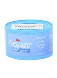 Nexcare Micropore, Blue, 25mm x 5m