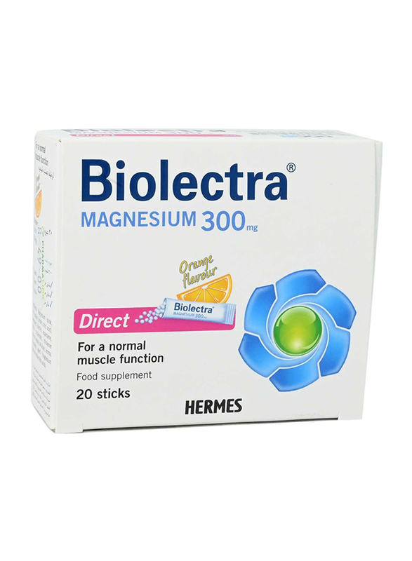 Hermes Biolectra Magnesium 300 Mg Direct, 20 Sticks