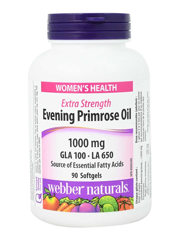 

Webber Naturals Wn Evening Primose Oil, 1000mg, 90 Softgels