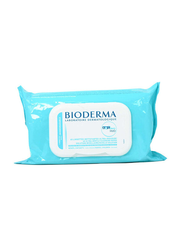 

Bioderma 60 Sheets Abc Derm H2O Wipes for Baby