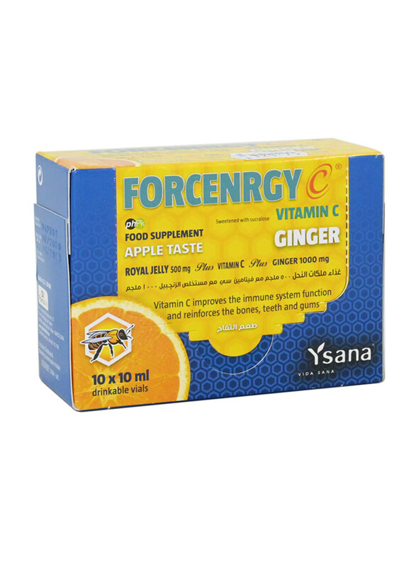 

Forcenrgy C Ginger Drinkable Food Supplement, 10 x 10ml