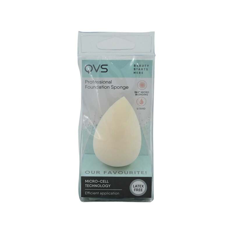 QVS Deluxe Egg Sponge, White