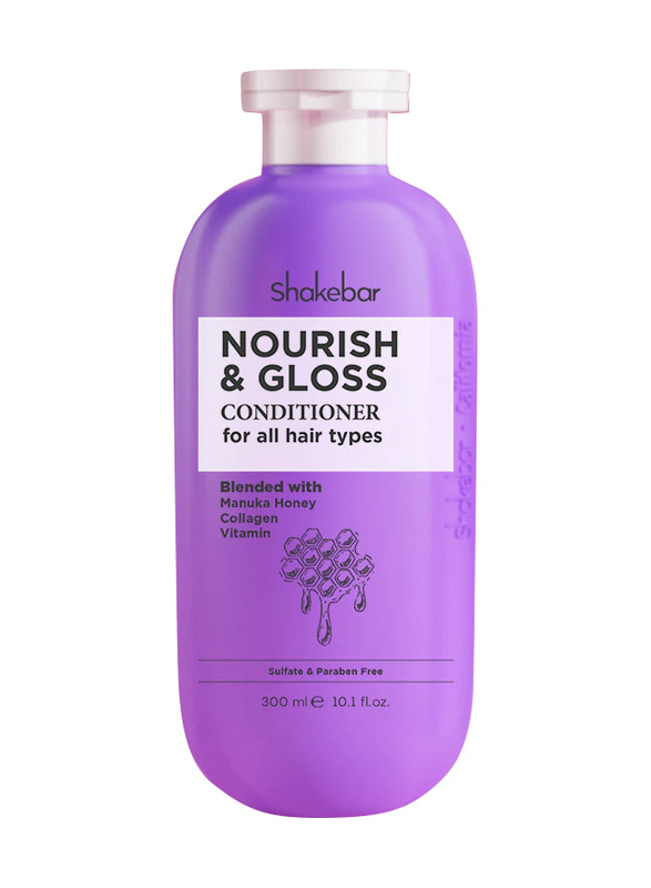 Shakebar Nourish & Gloss Hair Conditioner, 300ml
