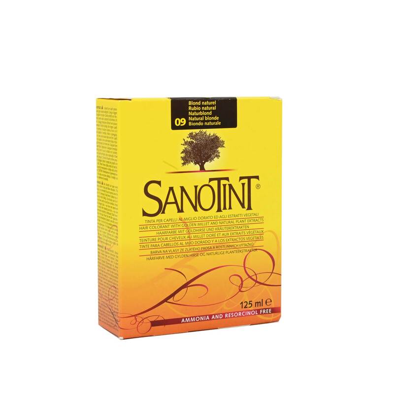 Sanotint Classic Permanent Hair Colour, 125ml, 09 Natural Blonde