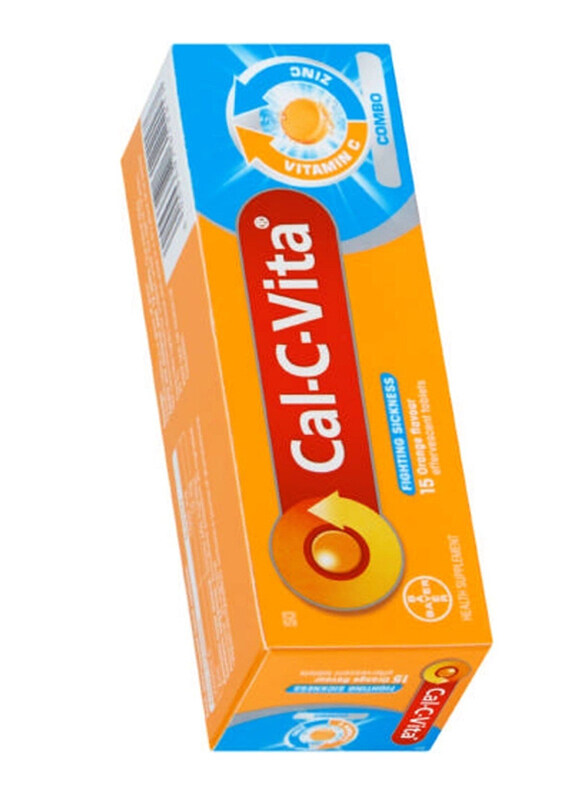 

Cal-C-Vita Effervescent Tablets, 1000mg, 15 Tablets