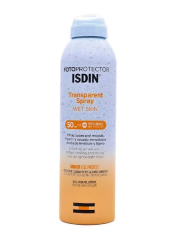 

Isdin Fotoprotector Wet Skin Transparent Spray SPF50+, 250ml