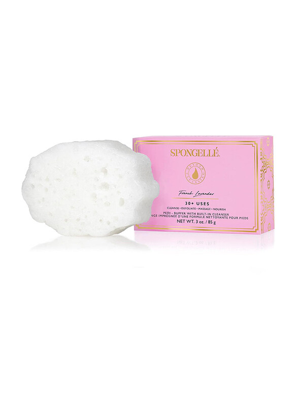 

Spongelle Pedi Buffer French Lavender 30+ Washes, 85gm