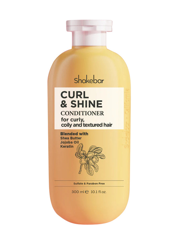 Shakebar Curl & Shine Hair Conditioner, 300ml