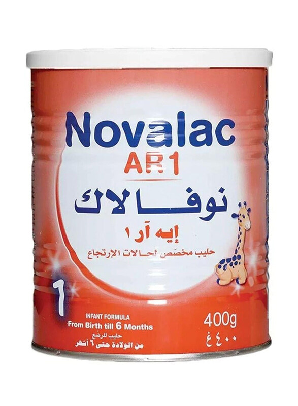 

Novalac AR1 Infant Milk Formula, 0-6 Months, 400g