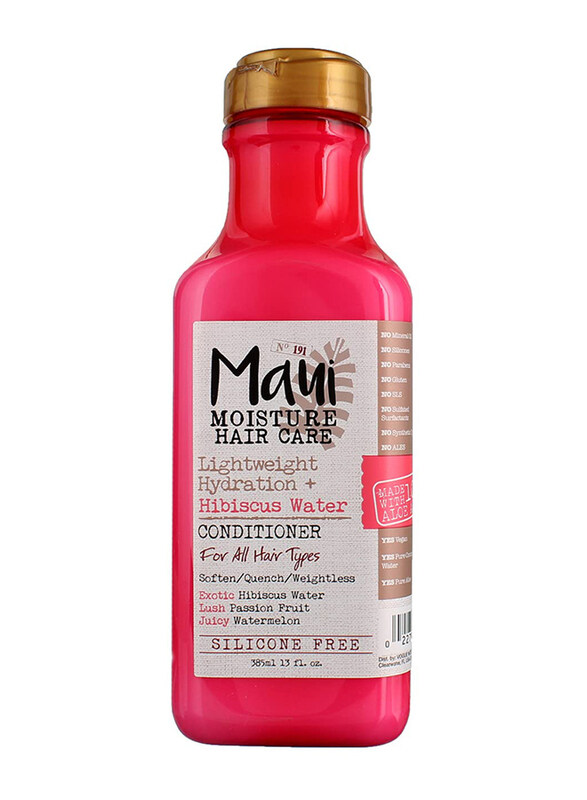 

Maui Moisture Hair Care Daily Hydration & Hibiscus Water Conditioner for All Hair Types, 385ml