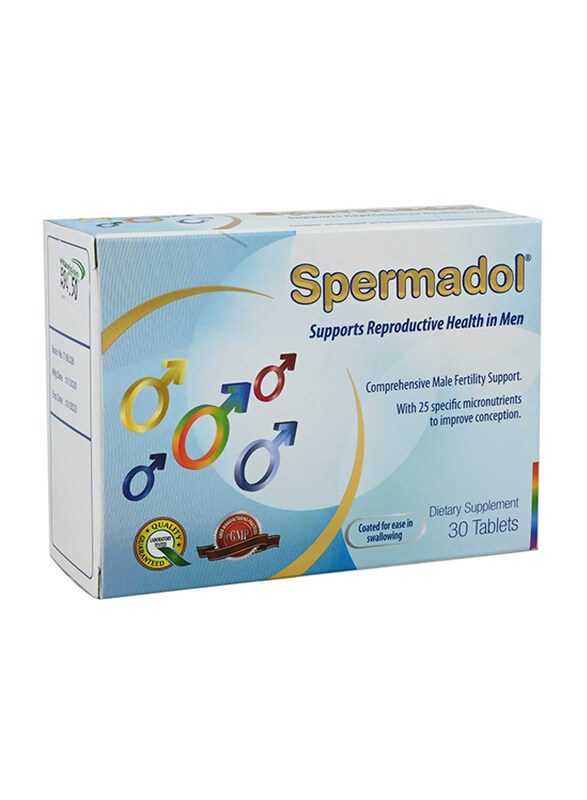 

Vital Health Spermadol Dietary Supplement, 30 Tablets