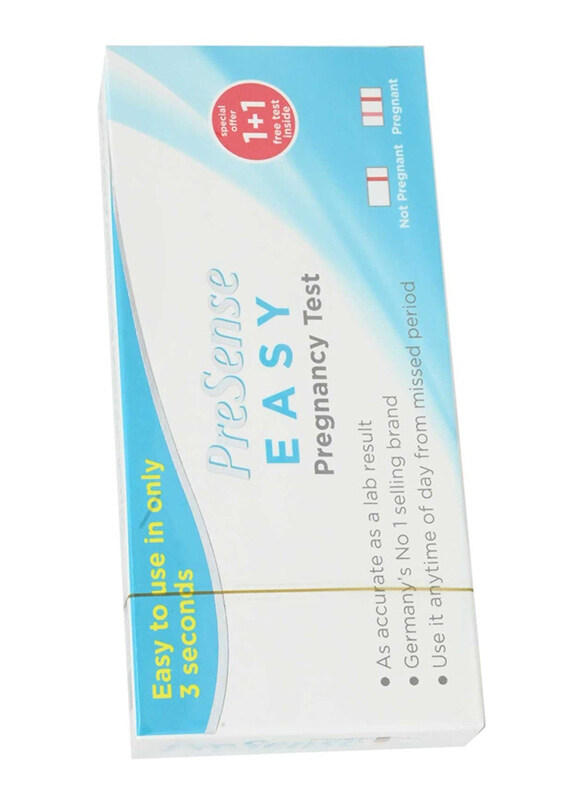 

Presense Easy 1+1 Stick Pregnancy Test, 2 Pieces