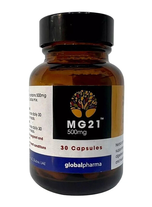 

MG21 Globalpharma, 500mg, 30 Capsules