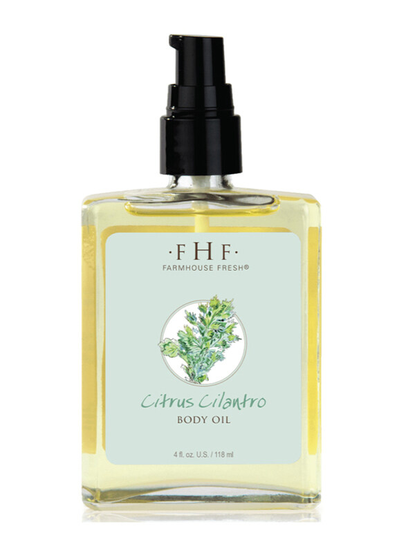 

Farmhouse Fresh Citrus Cilantro Body Oil, 118ml