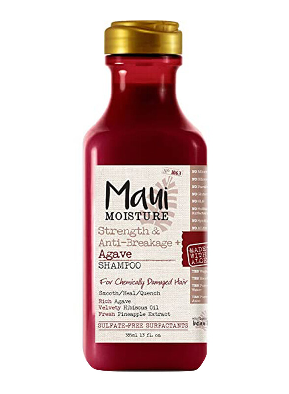 

Maui Moisture Strength & Anti Breakage & Agave Shampoo for Damaged Hair, 385ml