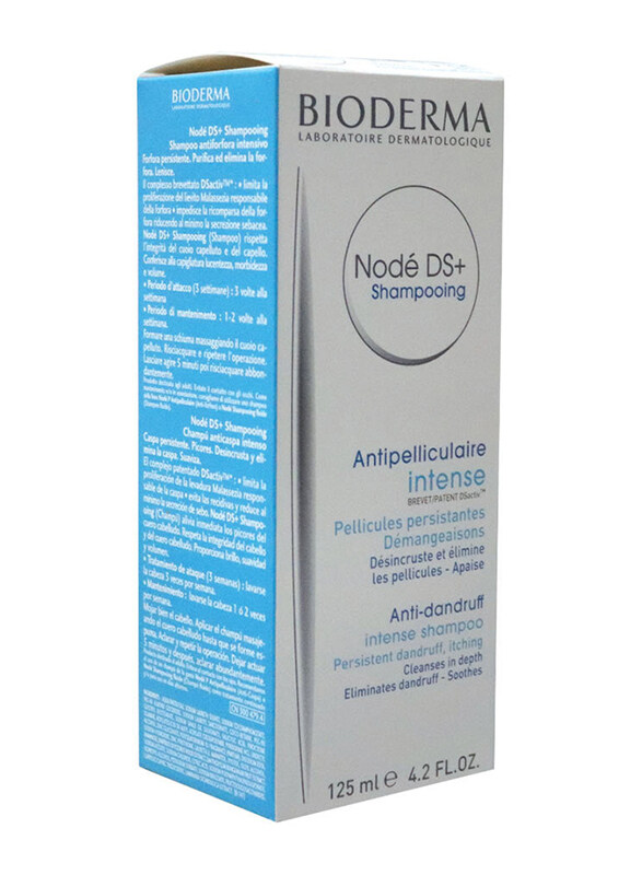 Bioderma Node Ds+ Anti-Dandruff Shampoo for Sensitive Scalps, 125ml