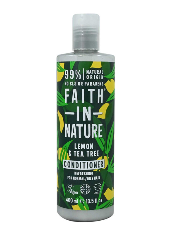 

Faith in Nature Lemon & Tea Tree Conditioner for Oily Hair, 400ml