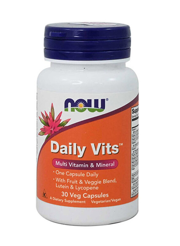 

Now Daily Vits Dietary Supplement, 30 Capsules