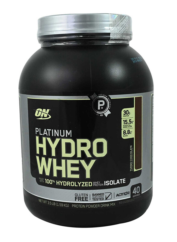 

Optimum Nutrition Platinum Hydro Whey, 1.59 Kg, Chocolate