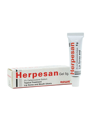 Rowa Herpesan Lip Sore & Mouth Ulcers Gel, 5gm