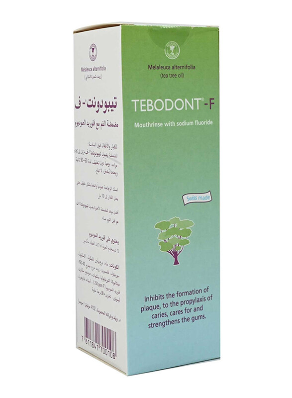 

Tebodont-F Mounthrinse with Sodium Fluoride, 250ml