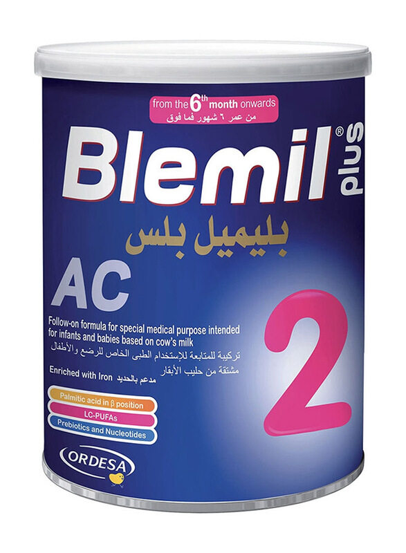 

Blemil Plus 2 AC Formulation Milk Powder, 400gm