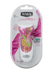 Schick Silk Effects Plus Razor Kit for Women, 2 Pieces