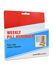 Easy Life Weekly Pill Reminder, Multicolour