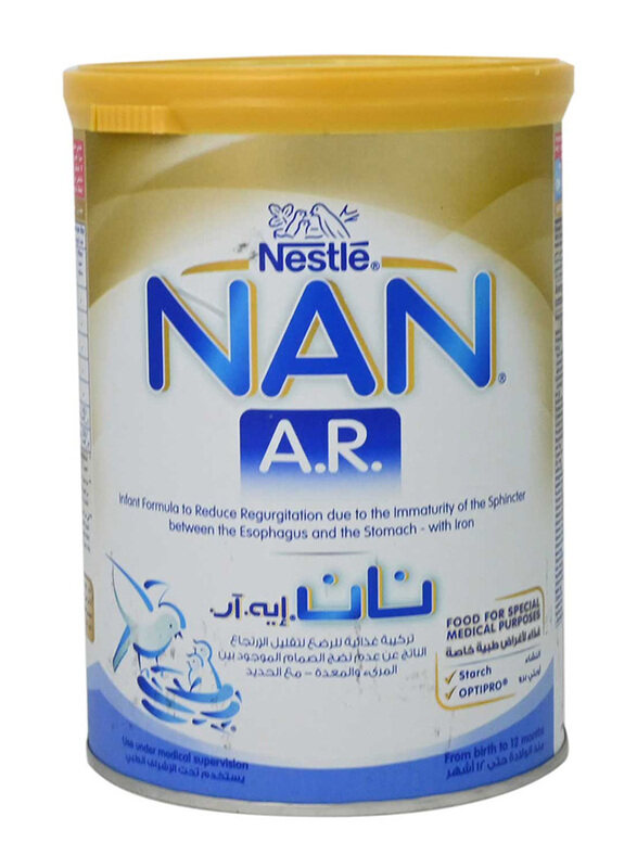 

Nestle Nan AR Milk Powder Formulation, 400g