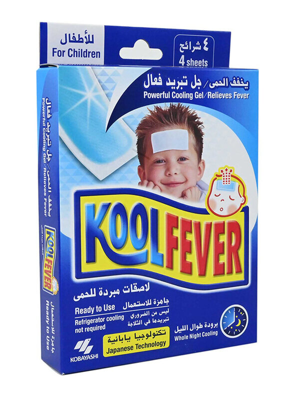 

Kool Fever Koolfever Child Cooling Patches, 4 Pieces
