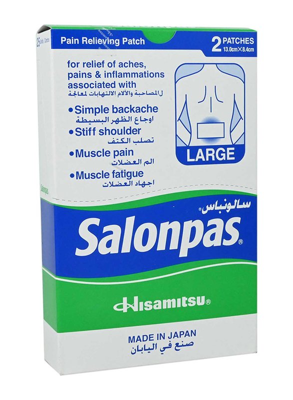 Salonpas Pain Relieving Patch, Large, 25 Patches