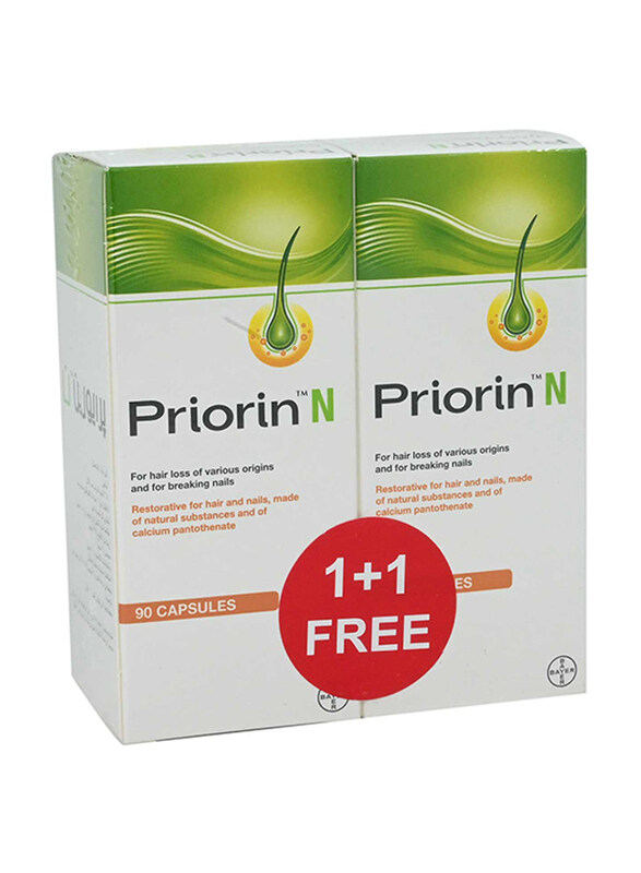 

Priorin N For Hair Loss Supplement, 90 Capsules