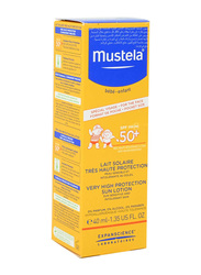 Mustela Protection Sun Lotion for Face SPF 50+, 40ml 