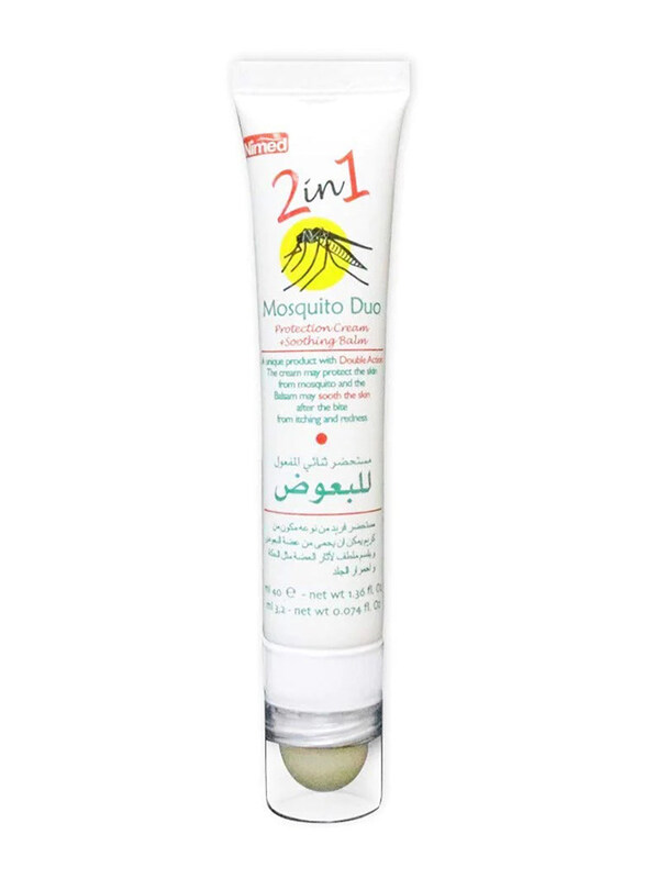 

Nimed 2 In 1 Mosqito Duo Protection Cream, 40ml