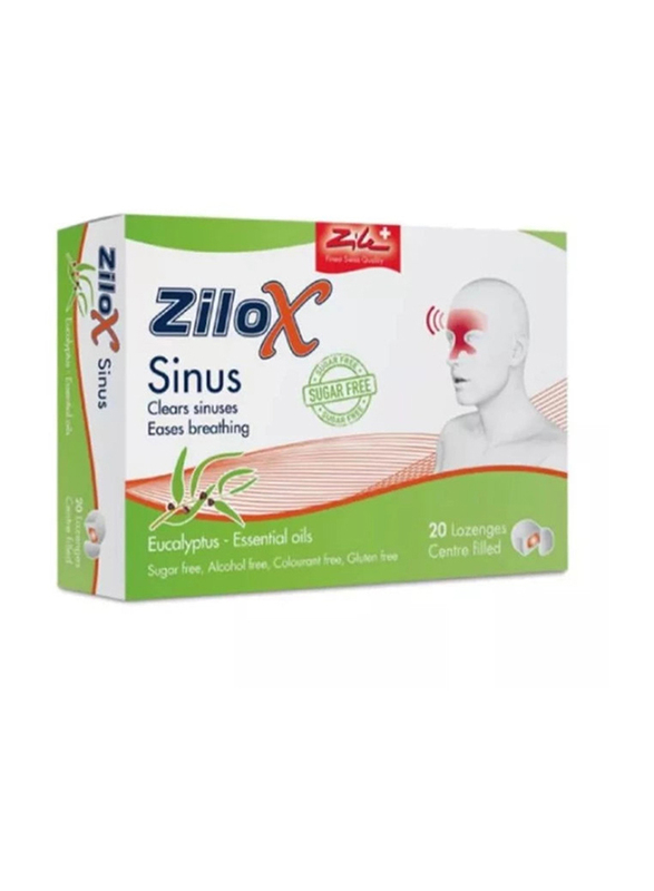 Zilox Sinus Lozenges, 20 Lozenges