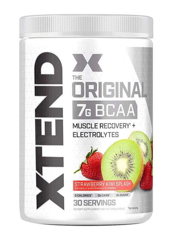 

Scivation Xtend Original BCAA Dietary Supplement, 30 Servings, 420g, Strawberry Kiwi Splash