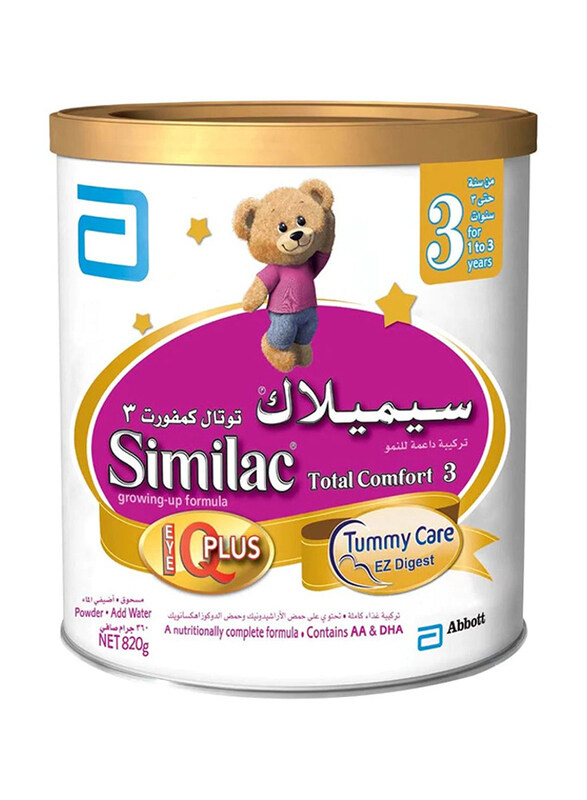

Abbott Similac Total Comfort Milk Formula, Stage 3, 820g