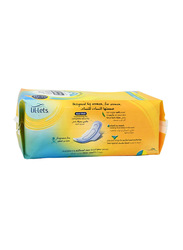 Lil-Lets Normal Maxi Thick Super Soft Sanitary Pads, White, 16 Pieces