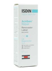 Isdin Teen Skin RX Acniben Repair Lip Balm, 10ml, White