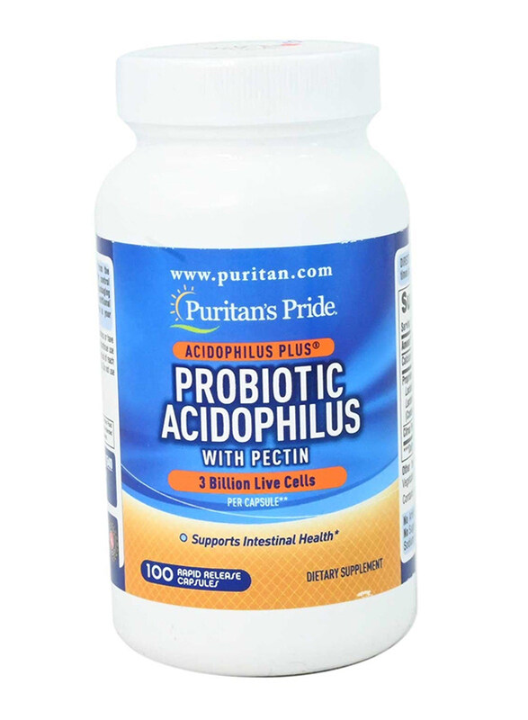 

Puritan's Pride Puritans Pride Probiotic Acidophilus with Pectin, 100 Capsules