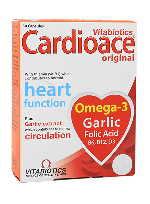 Vitabiotics Cardioace Capsules, 30 Capsules