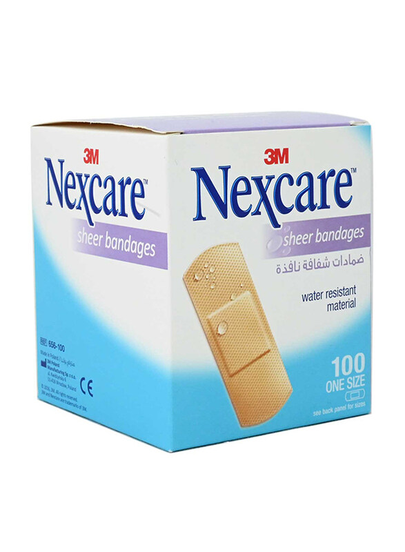 

Nexcare 656 Sheer Strip Bandage, 100 Strips